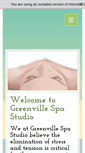 Mobile Screenshot of greenvillespa.com